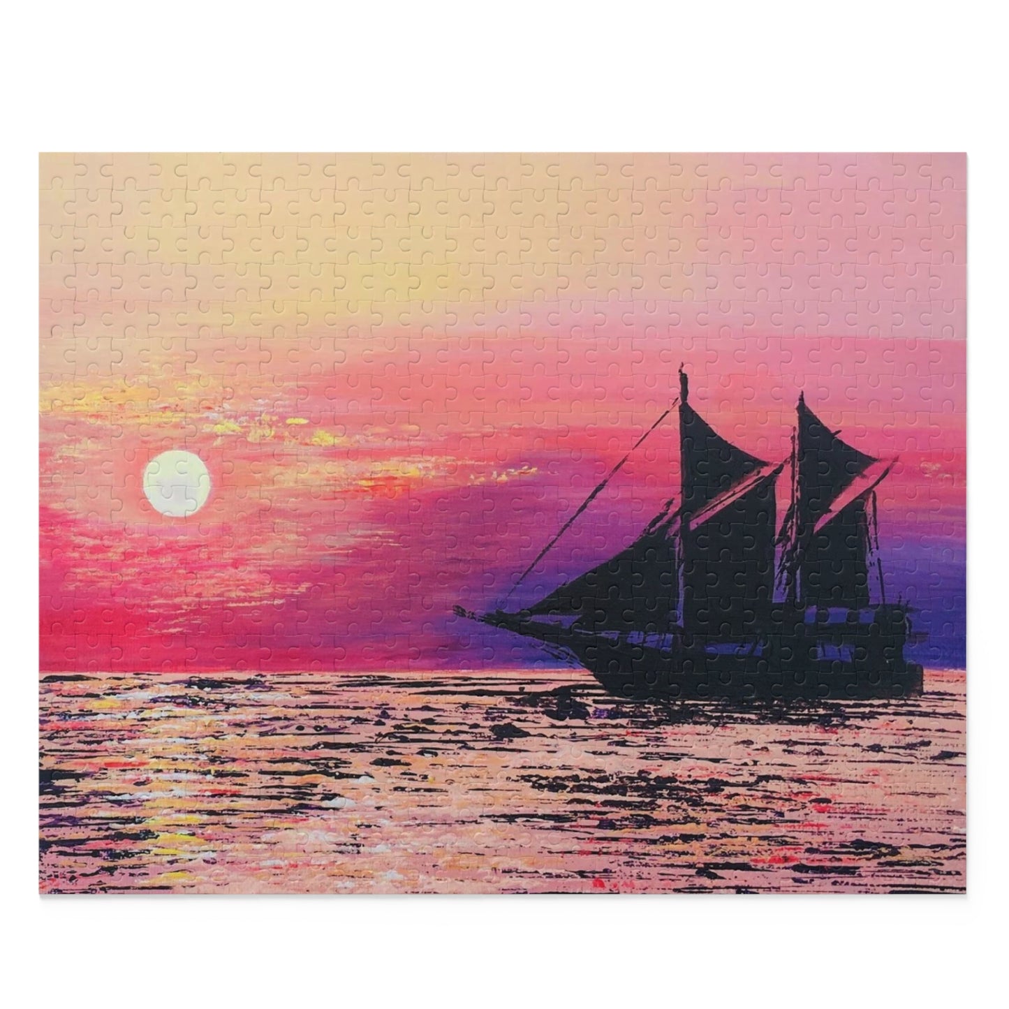 Sailboat Puzzle (120, 252, 500-Piece)