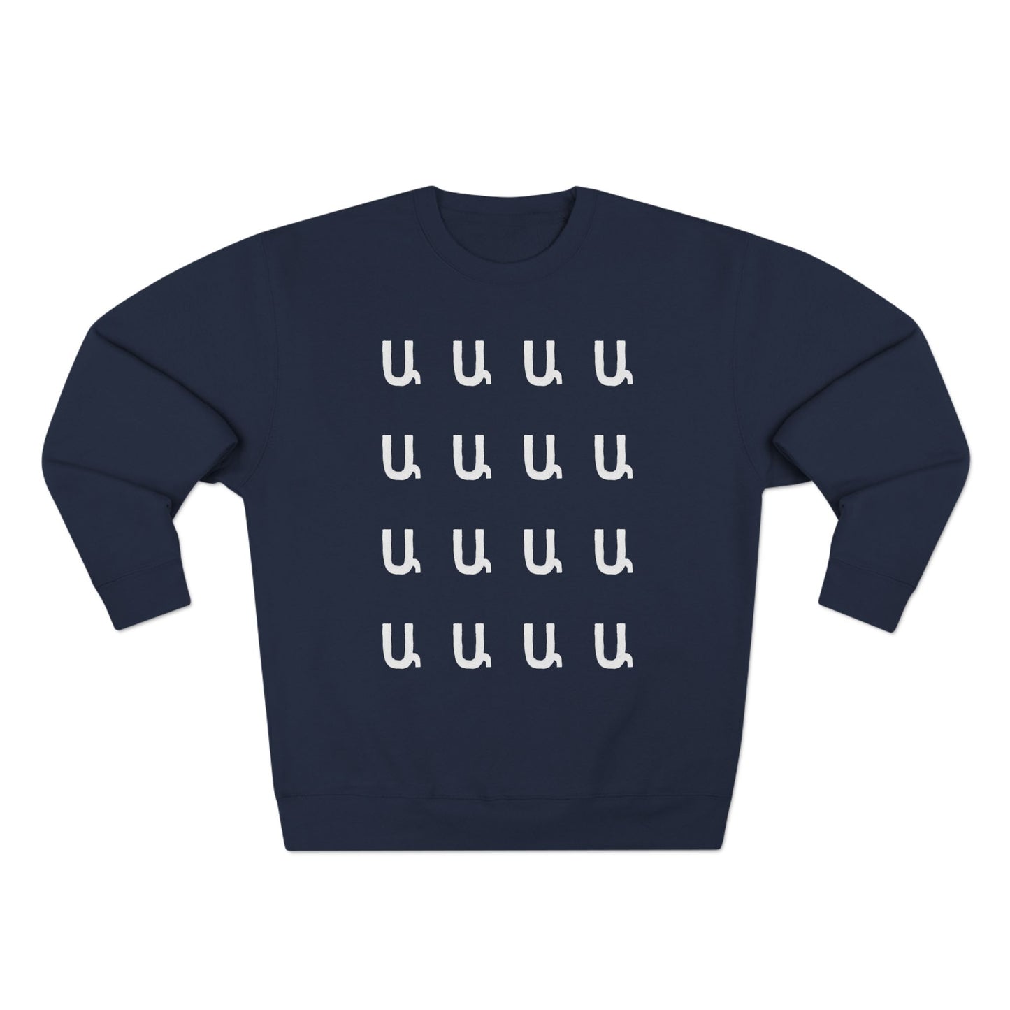 Customizable Armenian Letter Unisex Crewneck Sweatshirt