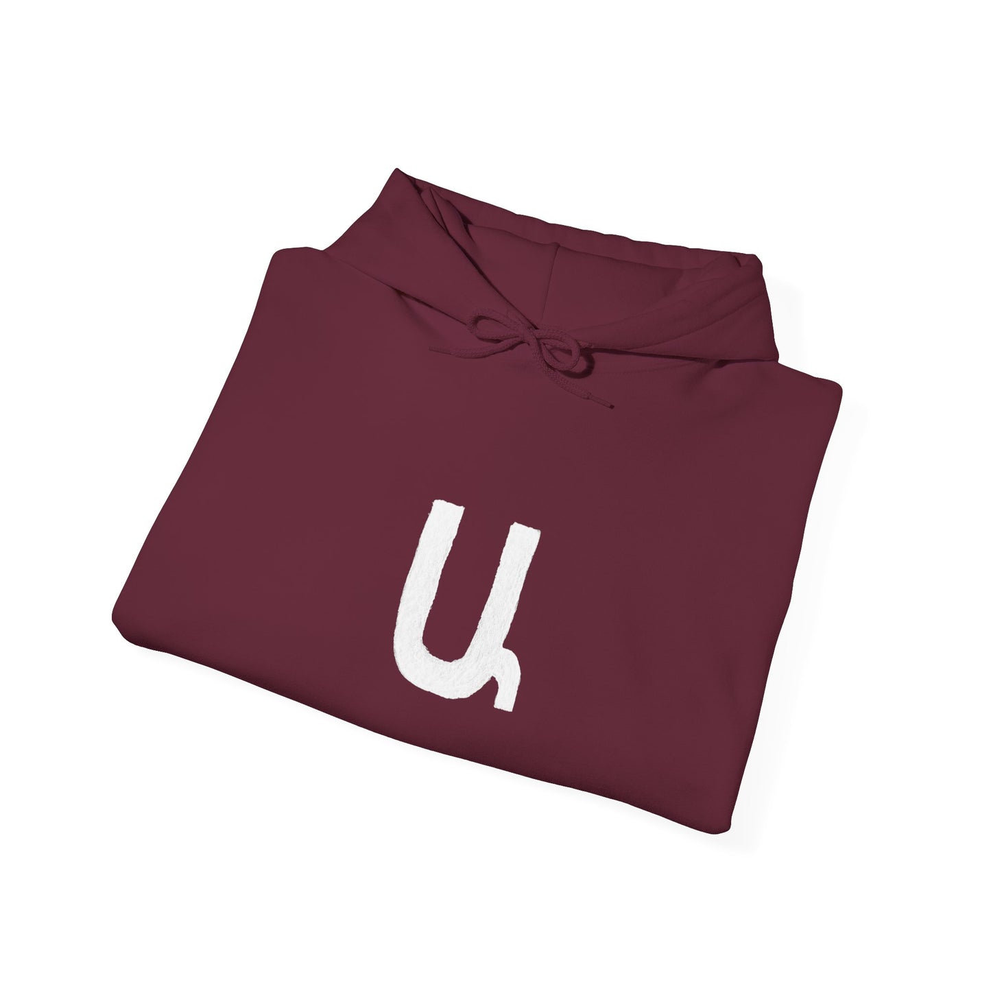 Custom Armenian Letter Unisex Hoodie Warm Colors