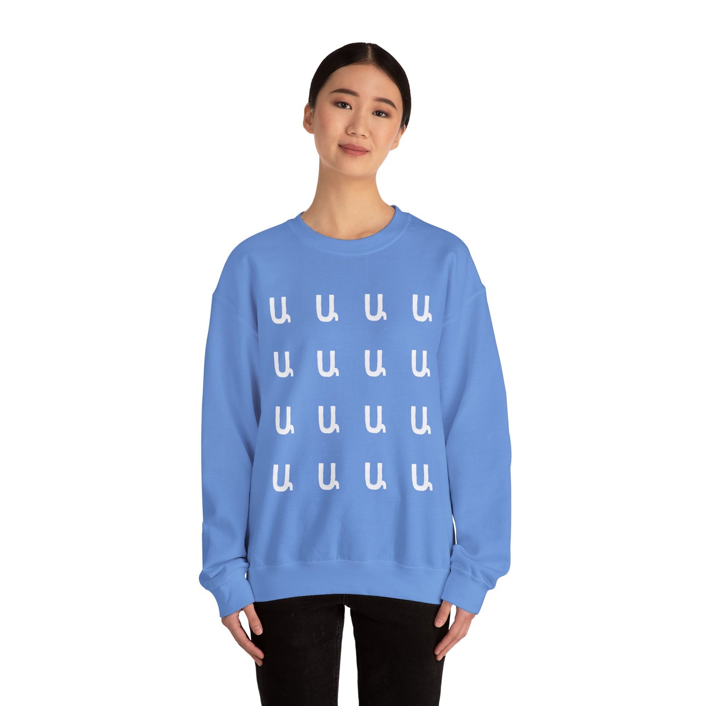 Custom Armenian Letters Unisex Sweatshirt Cool Colors