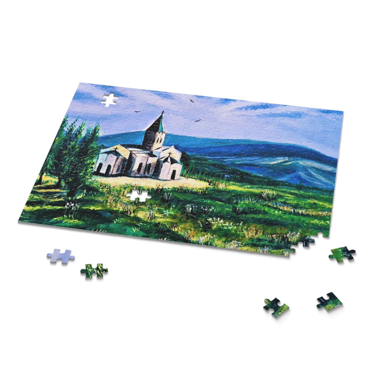 Ghazanchetsots Cathedral Puzzle (120, 252, 500-Piece)