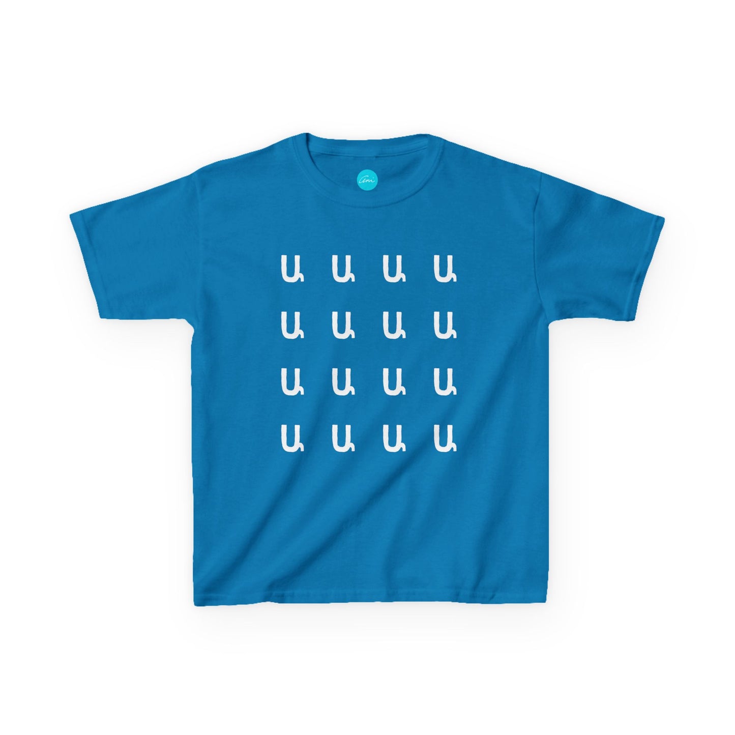 Custom Armenian Letter Kids Cotton™ Tee Cool Colors