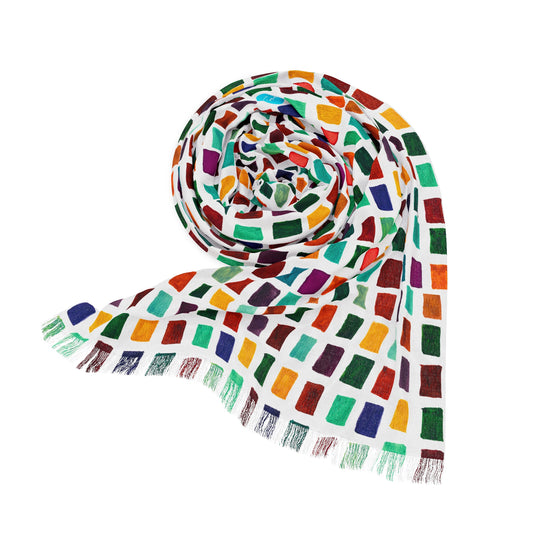 Bright Fall Colors Light Scarf