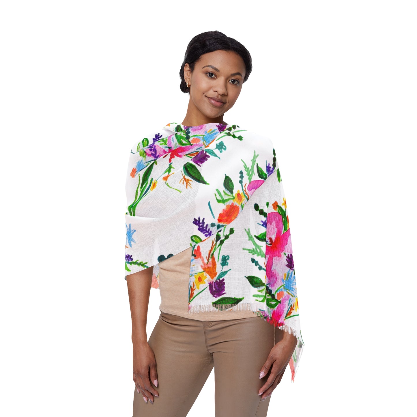 Summer Bouquet Light Scarf