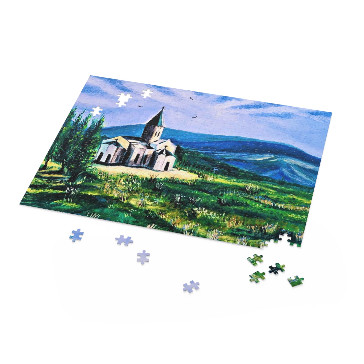 Ghazanchetsots Cathedral Puzzle (120, 252, 500-Piece)