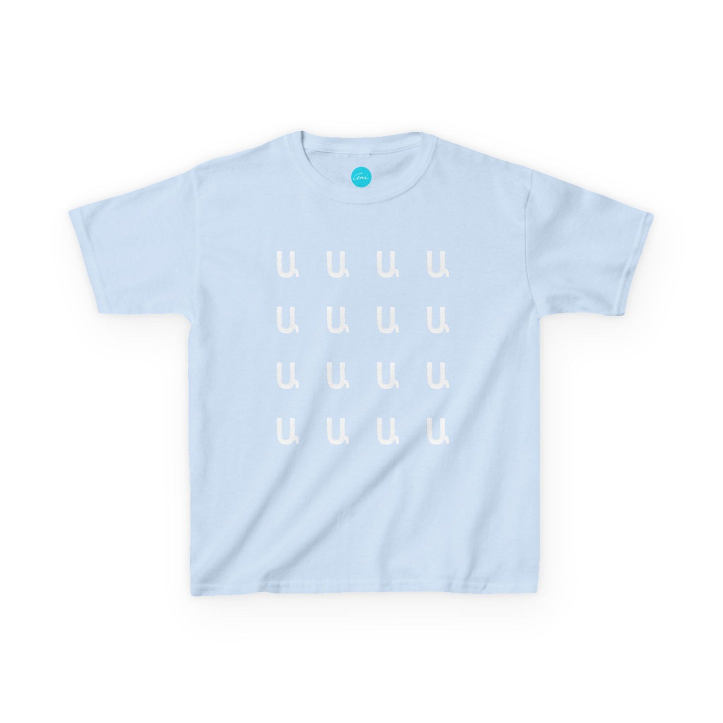 Custom Armenian Letter Kids Cotton™ Tee Cool Colors