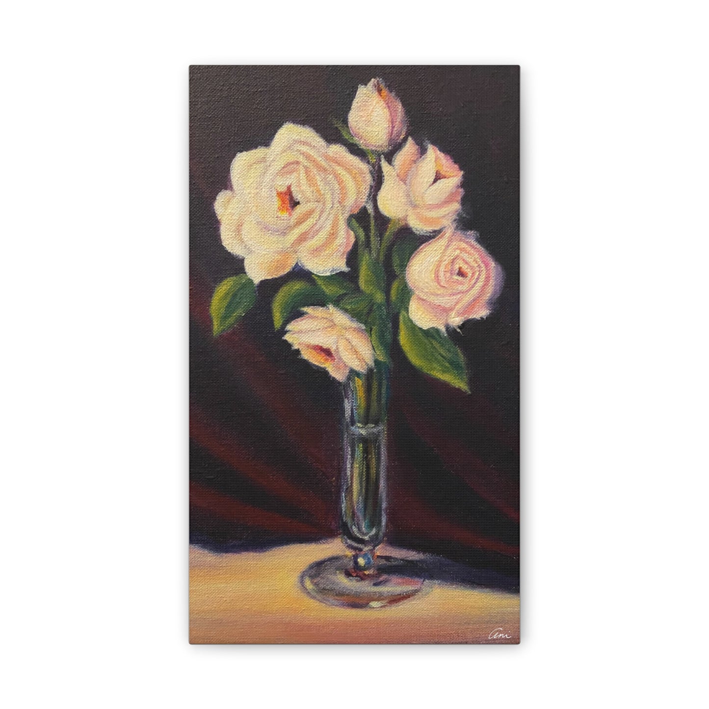 Five Roses Canvas Print