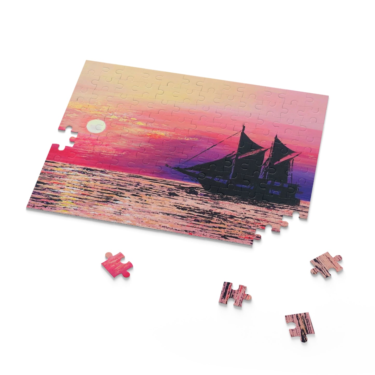 Sailboat Puzzle (120, 252, 500-Piece)