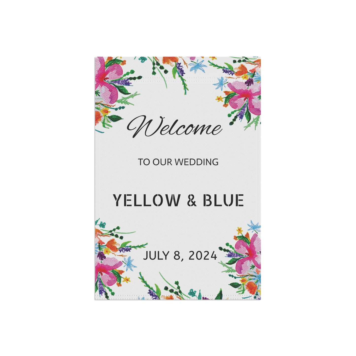 Customizable Summer Bouquet Event Banner