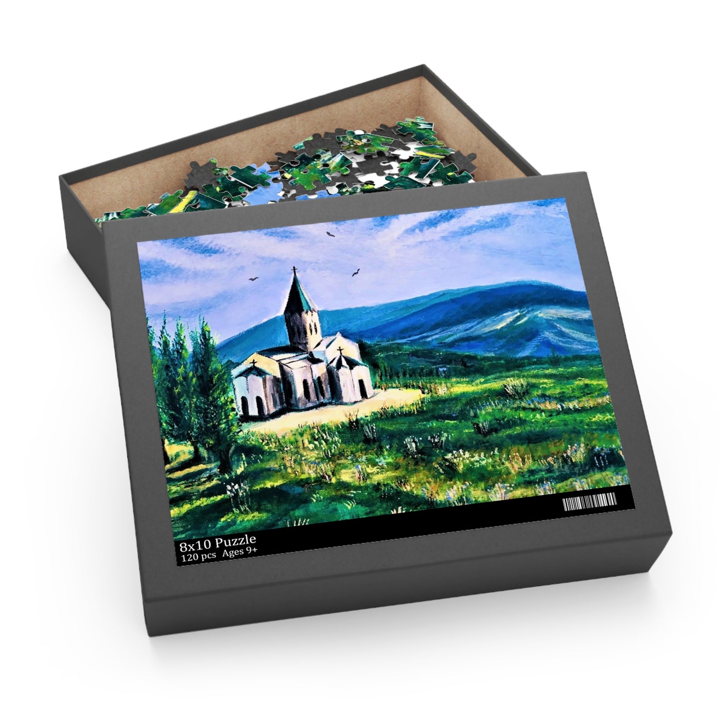 Ghazanchetsots Cathedral Puzzle (120, 252, 500-Piece)