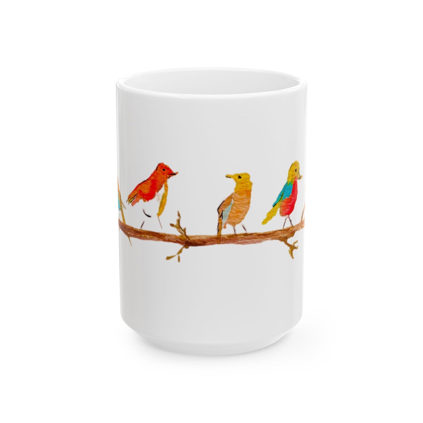 Birds on a Branch Ceramic Mug