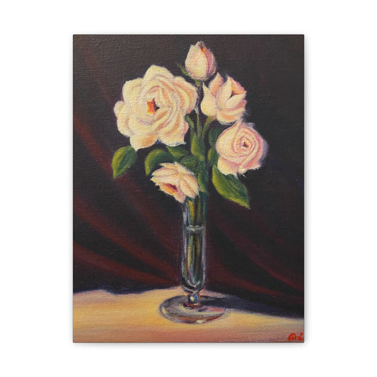 Five Roses Canvas Print