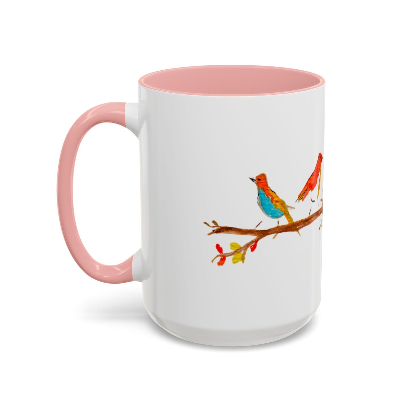 Birds on a Branch Accent Coffee Mug