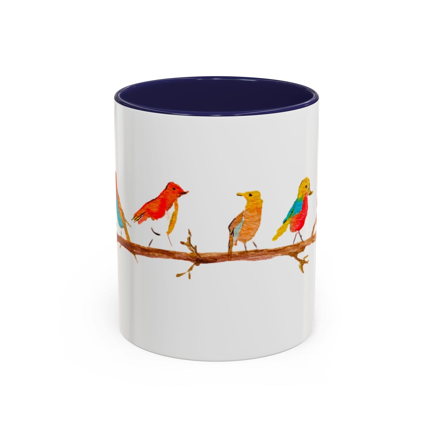 Birds on a Branch Accent Coffee Mug