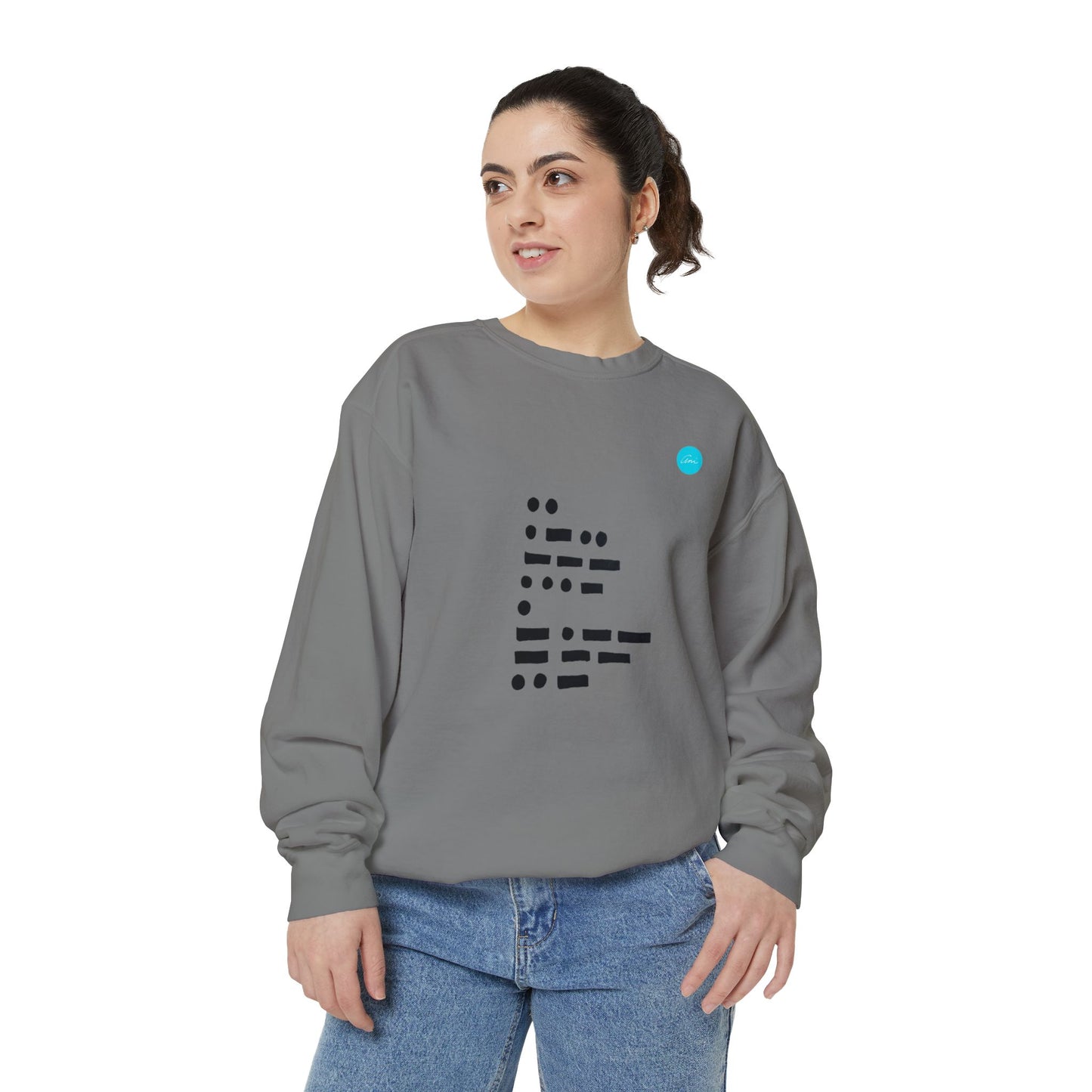 I Love You Morse Code Unisex Sweatshirt