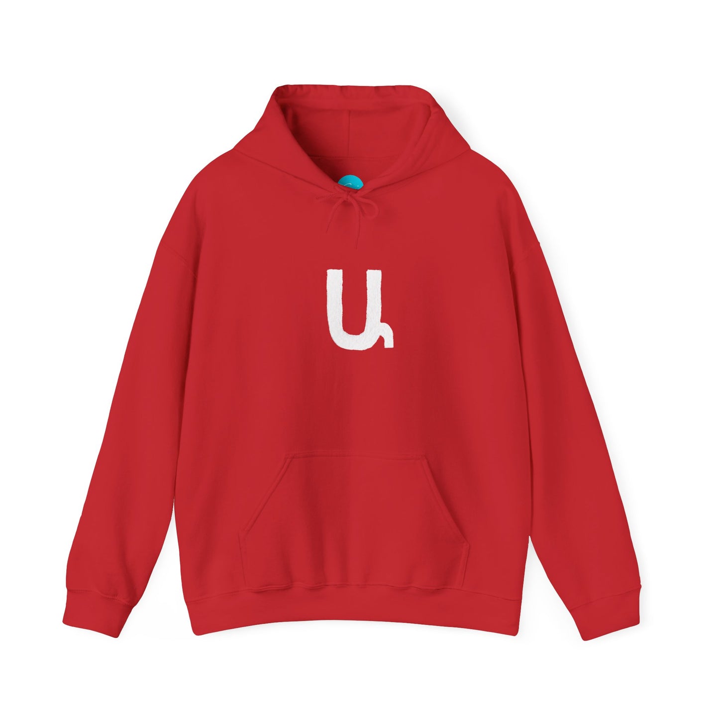 Custom Armenian Letter Unisex Hoodie Warm Colors