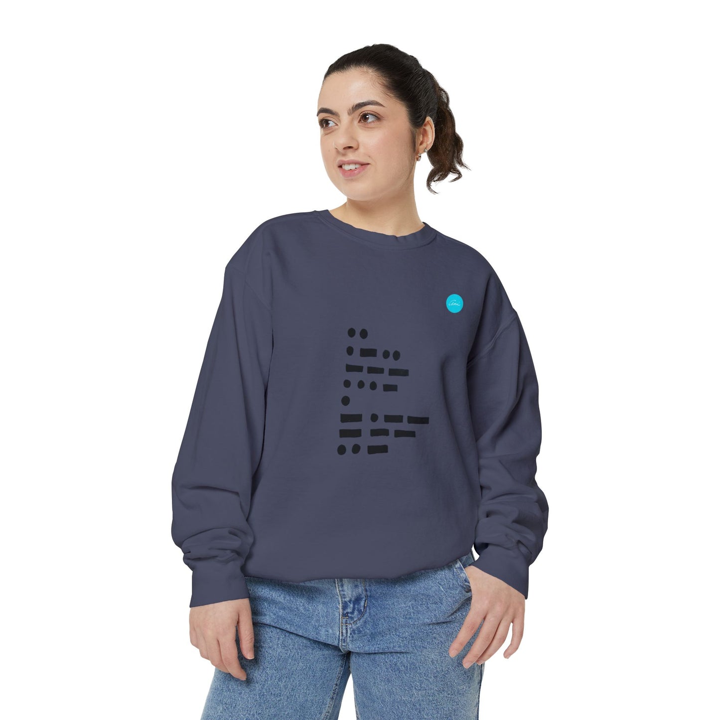 I Love You Morse Code Unisex Sweatshirt