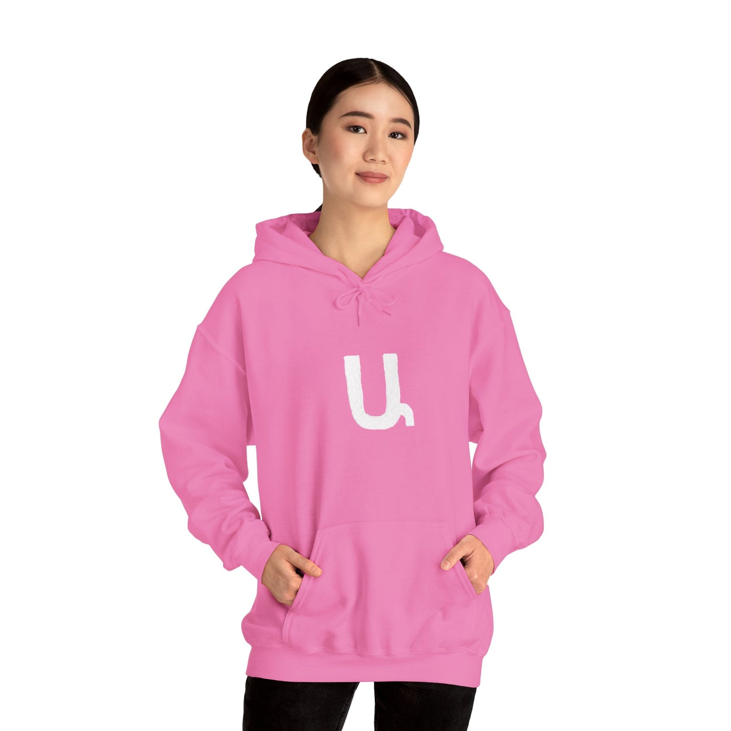 Custom Armenian Letter Unisex Hoodie Warm Colors