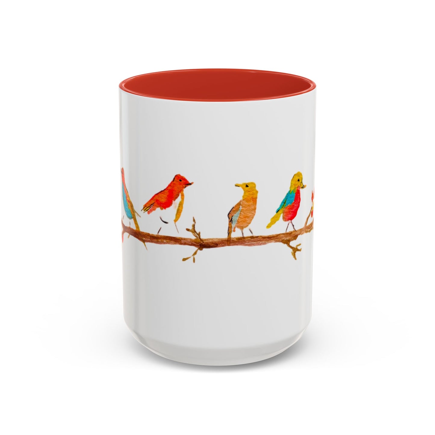 Birds on a Branch Accent Coffee Mug