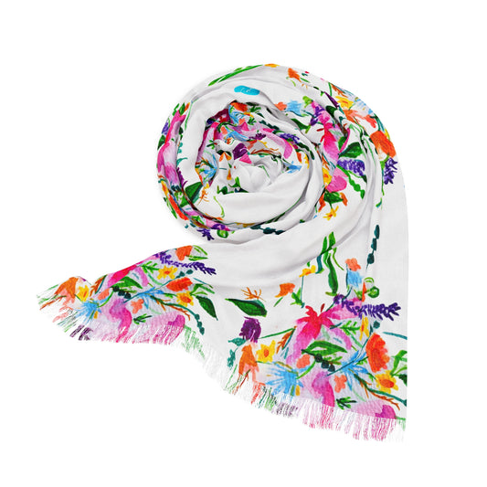 Summer Bouquet Light Scarf