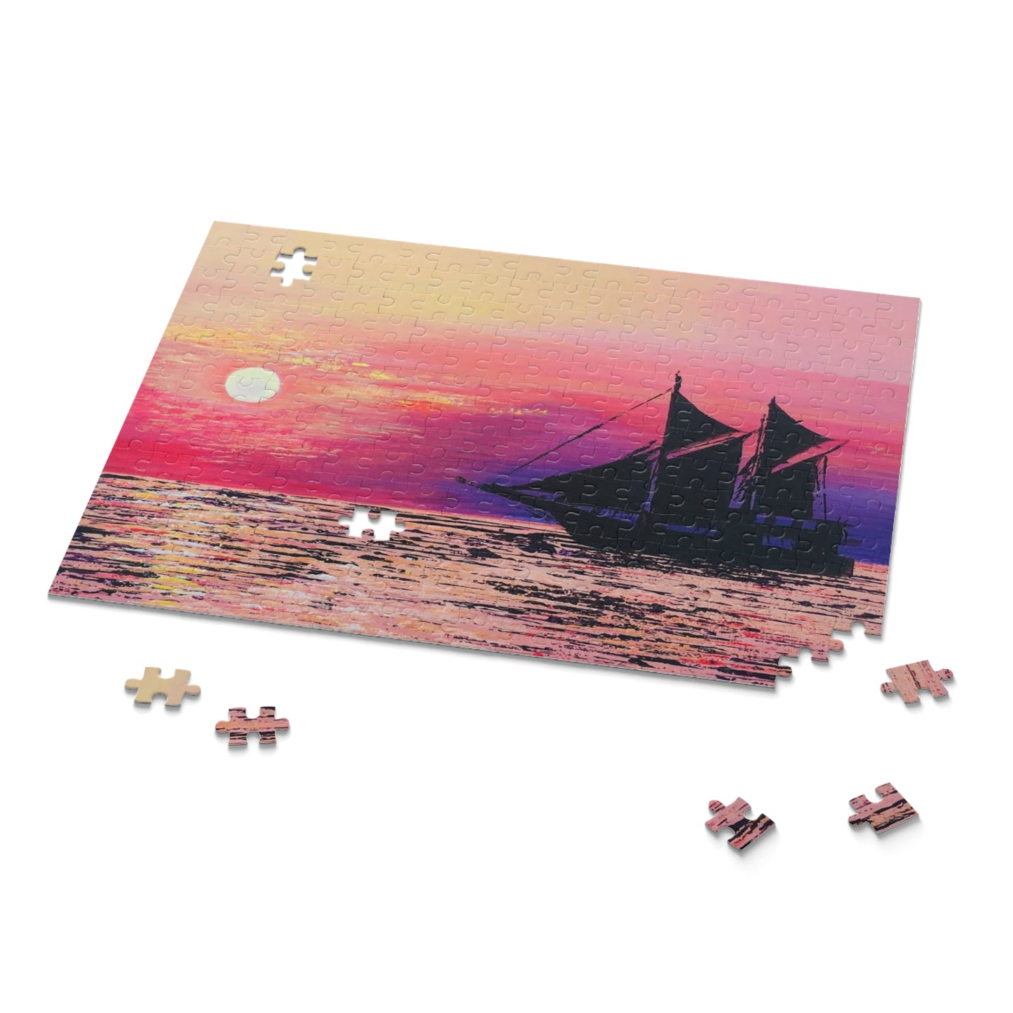 Sailboat Puzzle (120, 252, 500-Piece)