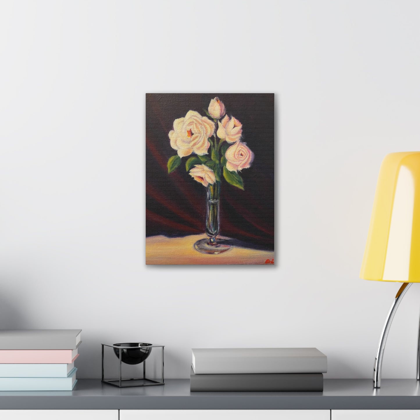 Five Roses Canvas Print