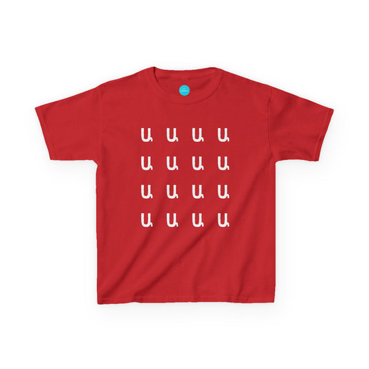 Custom Armenian Letter Kids Cotton™ Tee Warm Colors