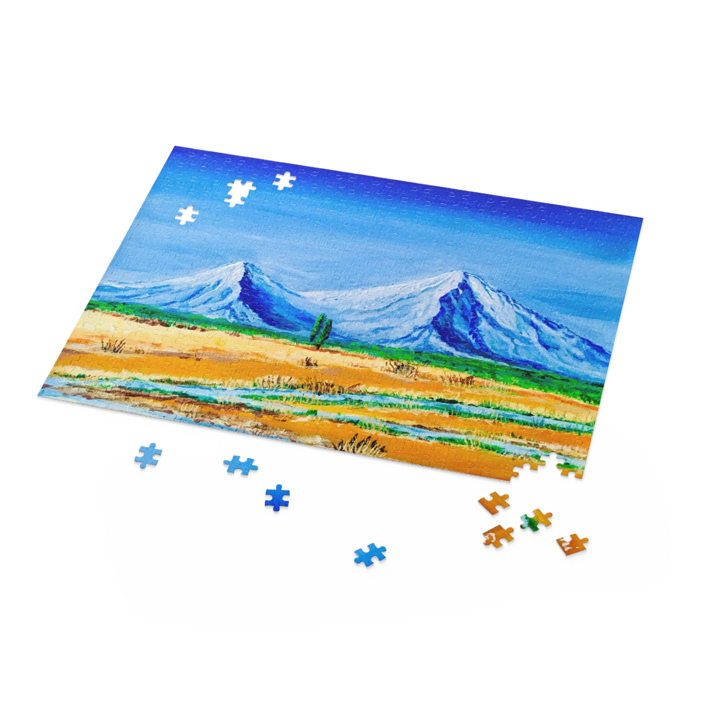 Mount Ararat in the Fall Puzzle (120, 252, 500-Piece)