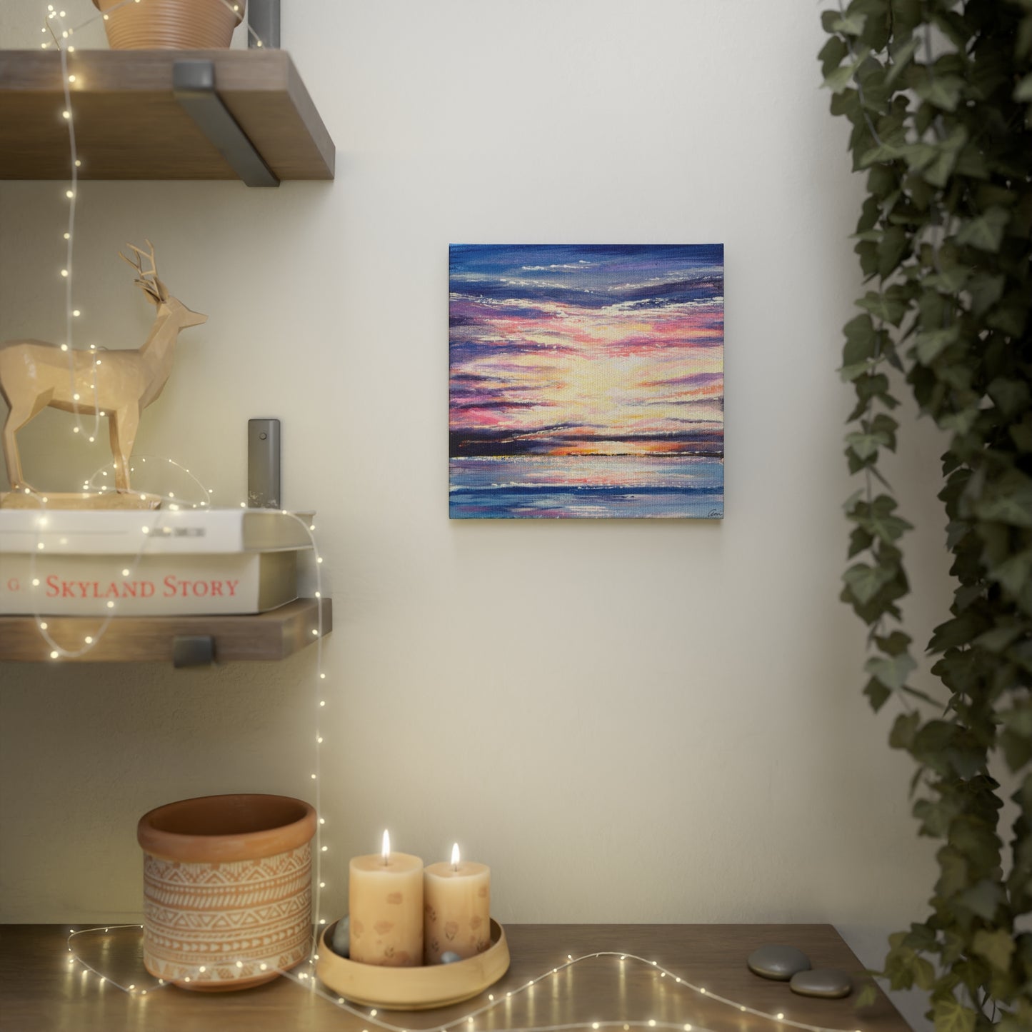 Sunset Canvas Print