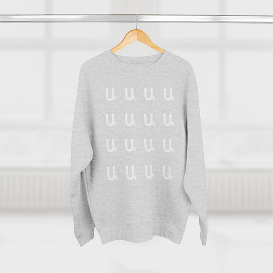 Customizable Armenian Letter Unisex Crewneck Sweatshirt