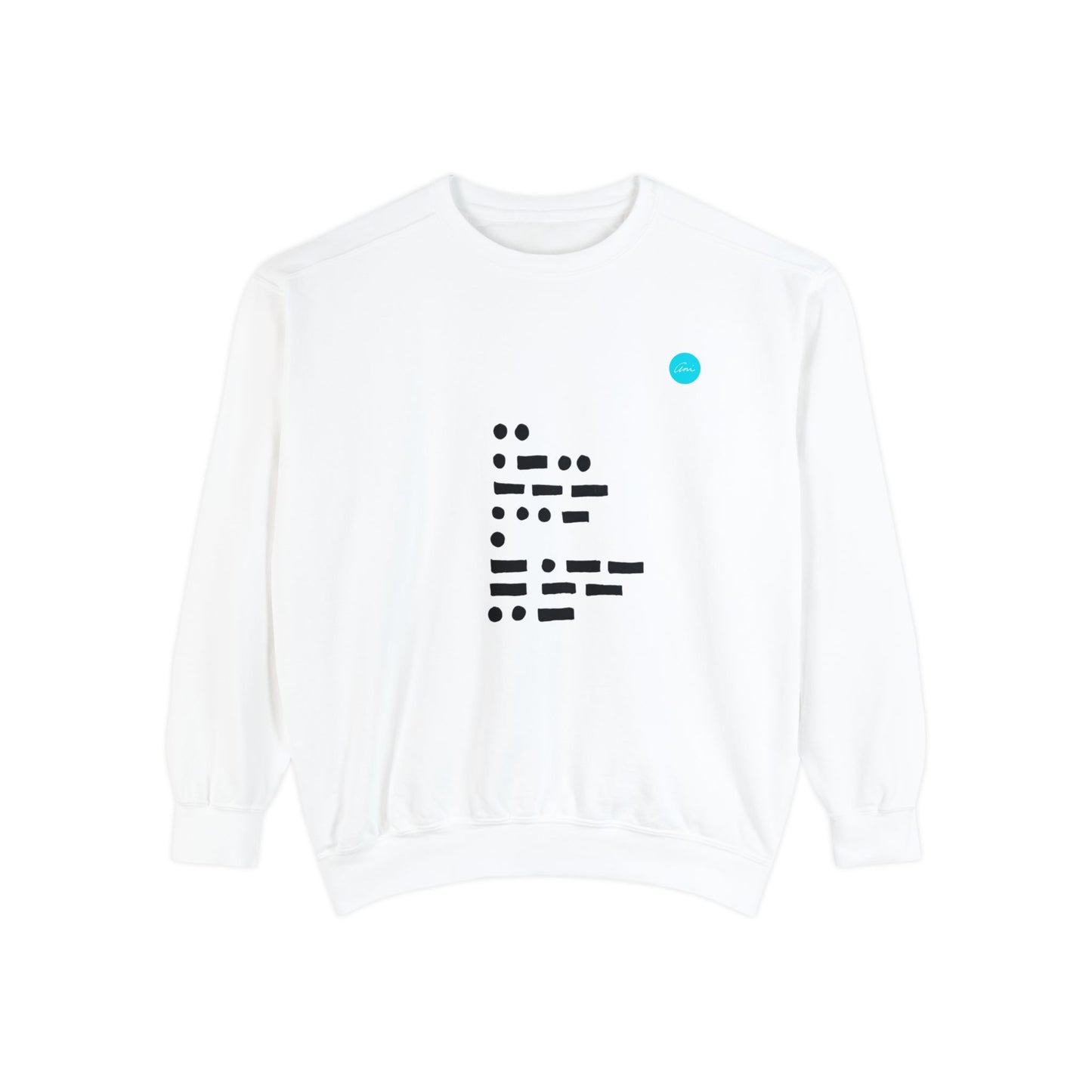 I Love You Morse Code Unisex Sweatshirt