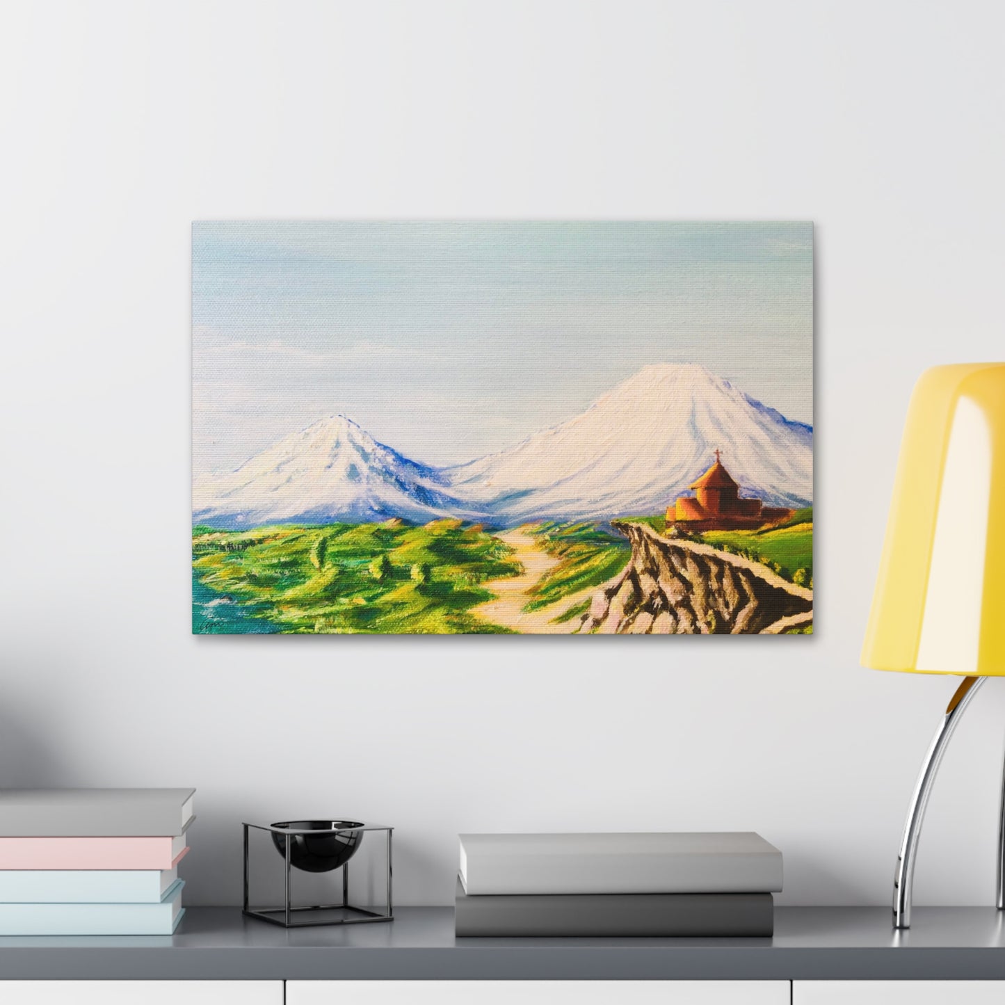 Mount Ararat Stretched Canvas