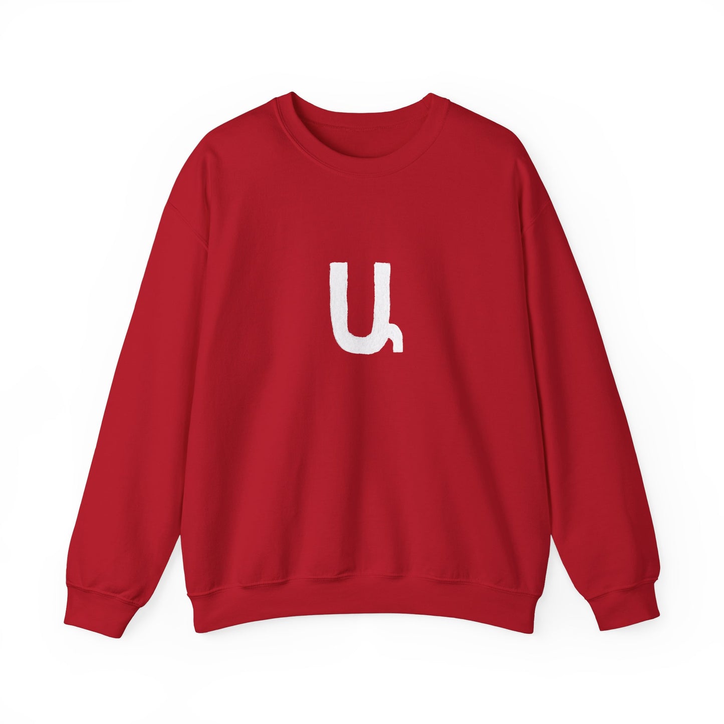 Custom Armenian Letter Unisex Sweatshirt Warm Colors