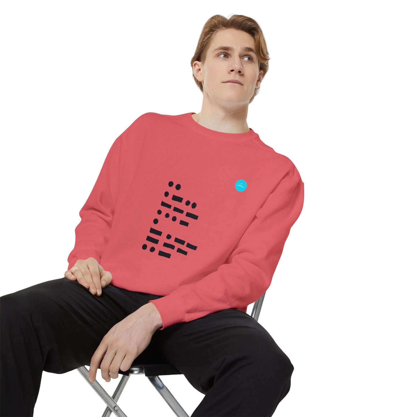 I Love You Morse Code Unisex Sweatshirt