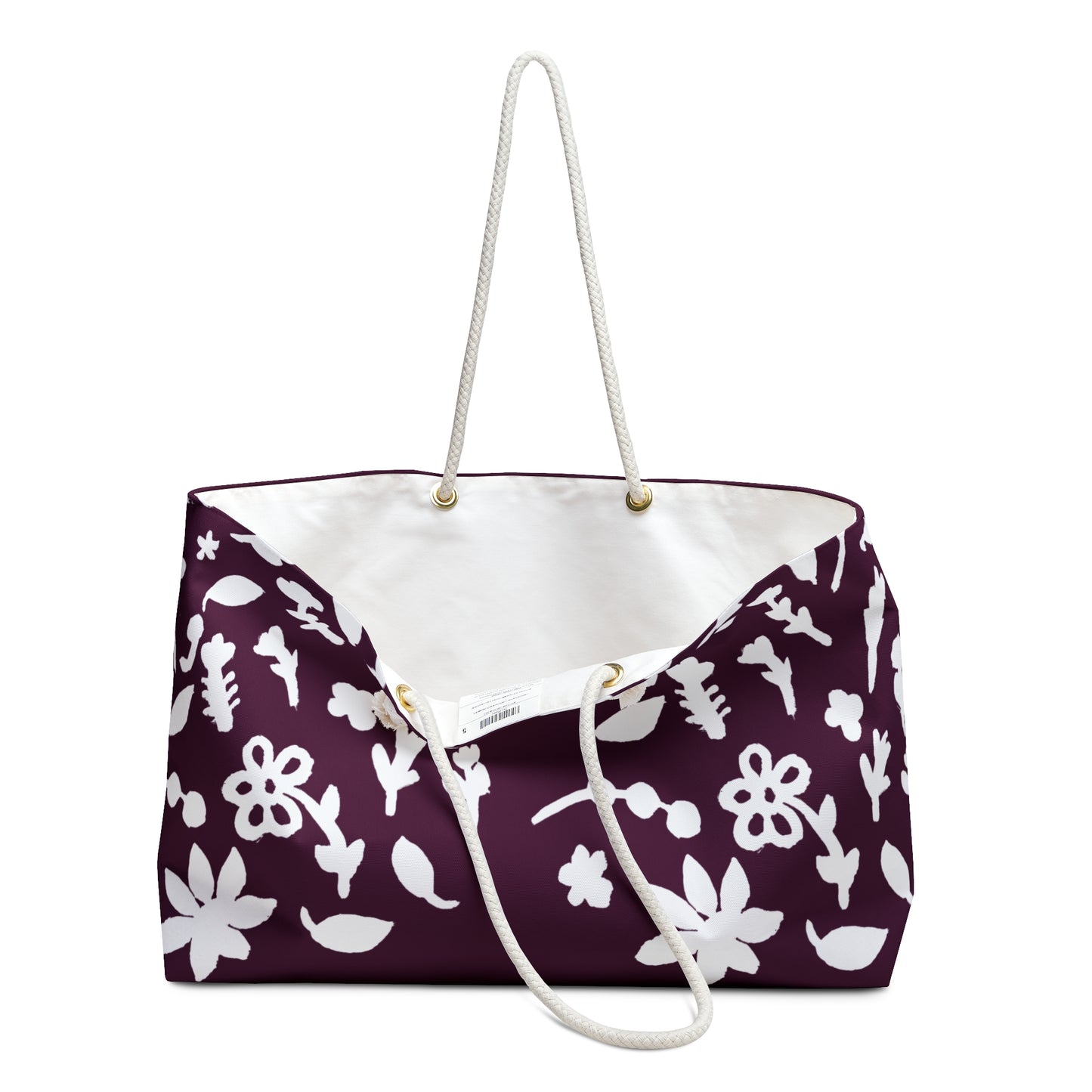 Aubergine Fall Foliage Weekender Bag