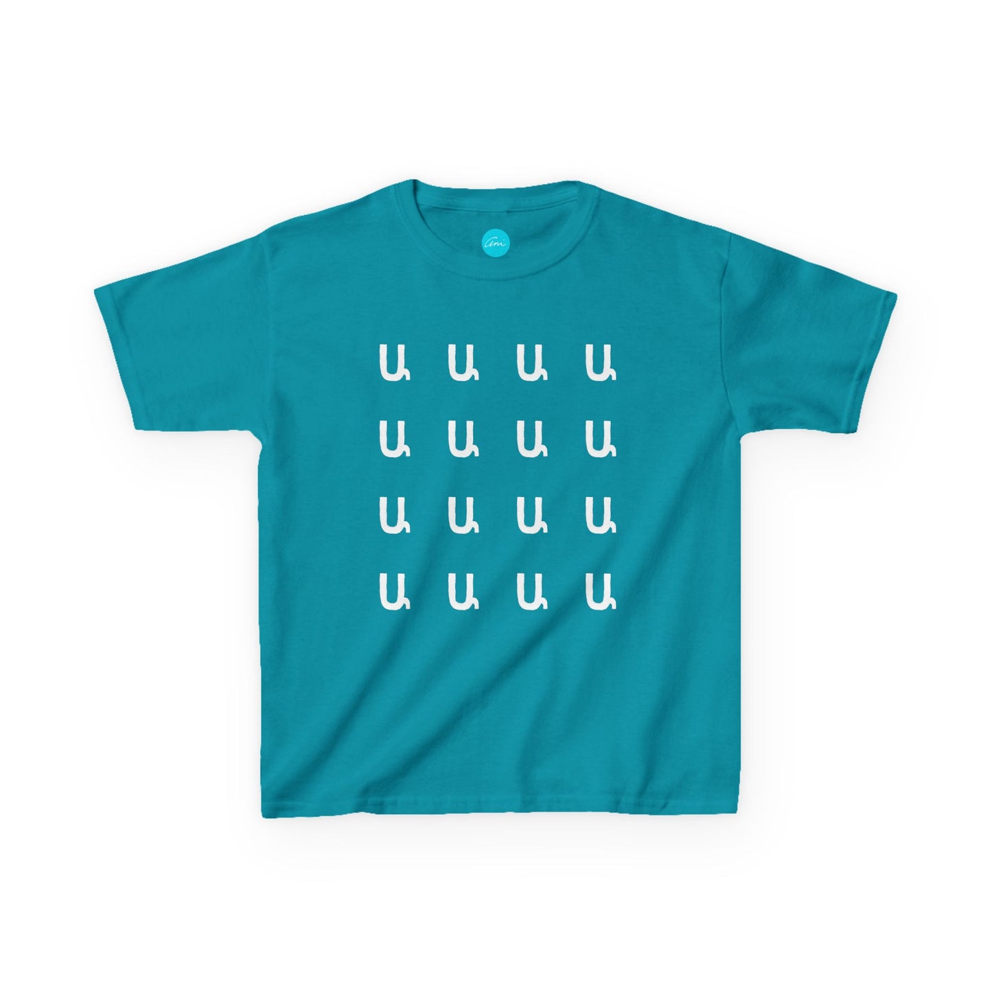 Custom Armenian Letter Kids Cotton™ Tee Cool Colors