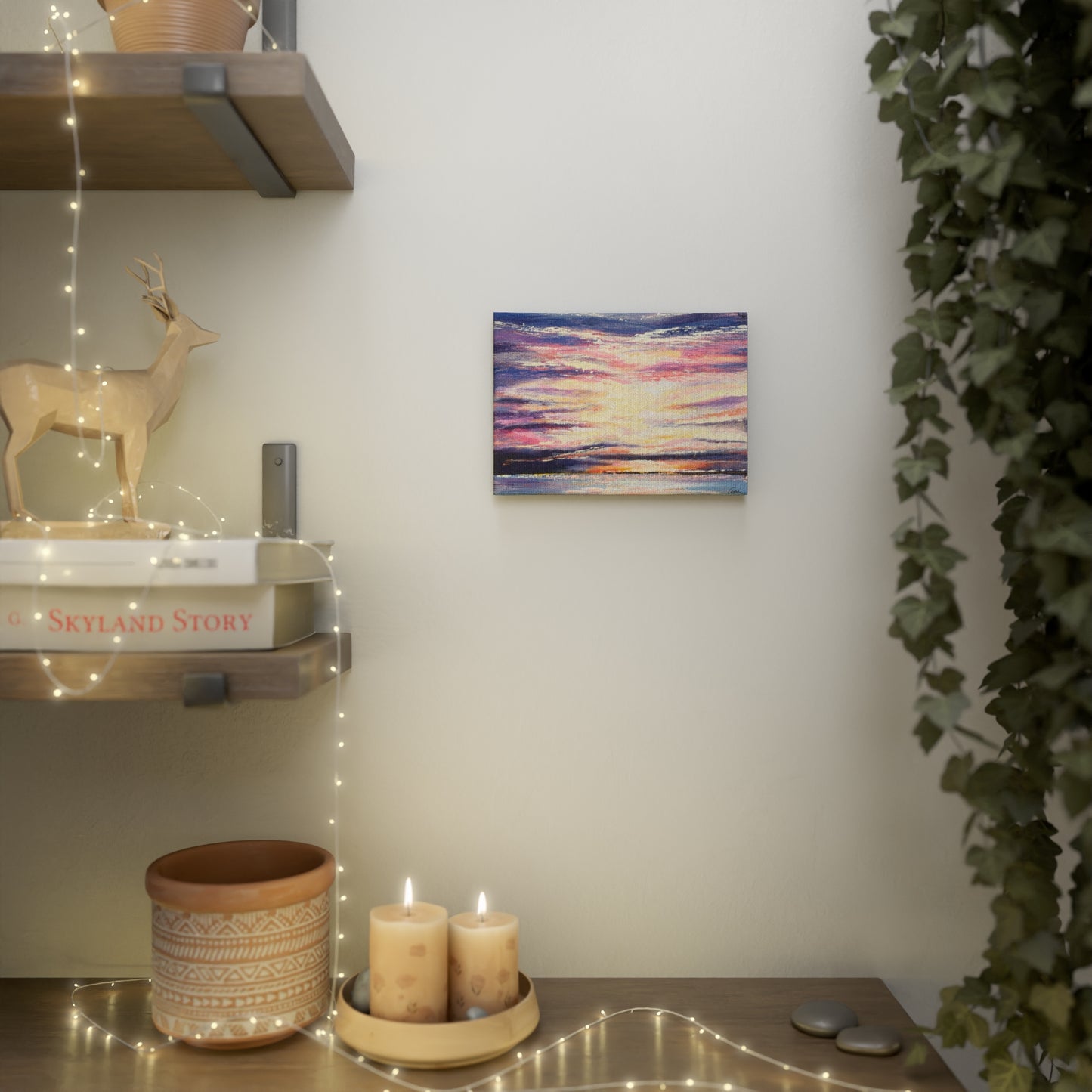 Sunset Canvas Print