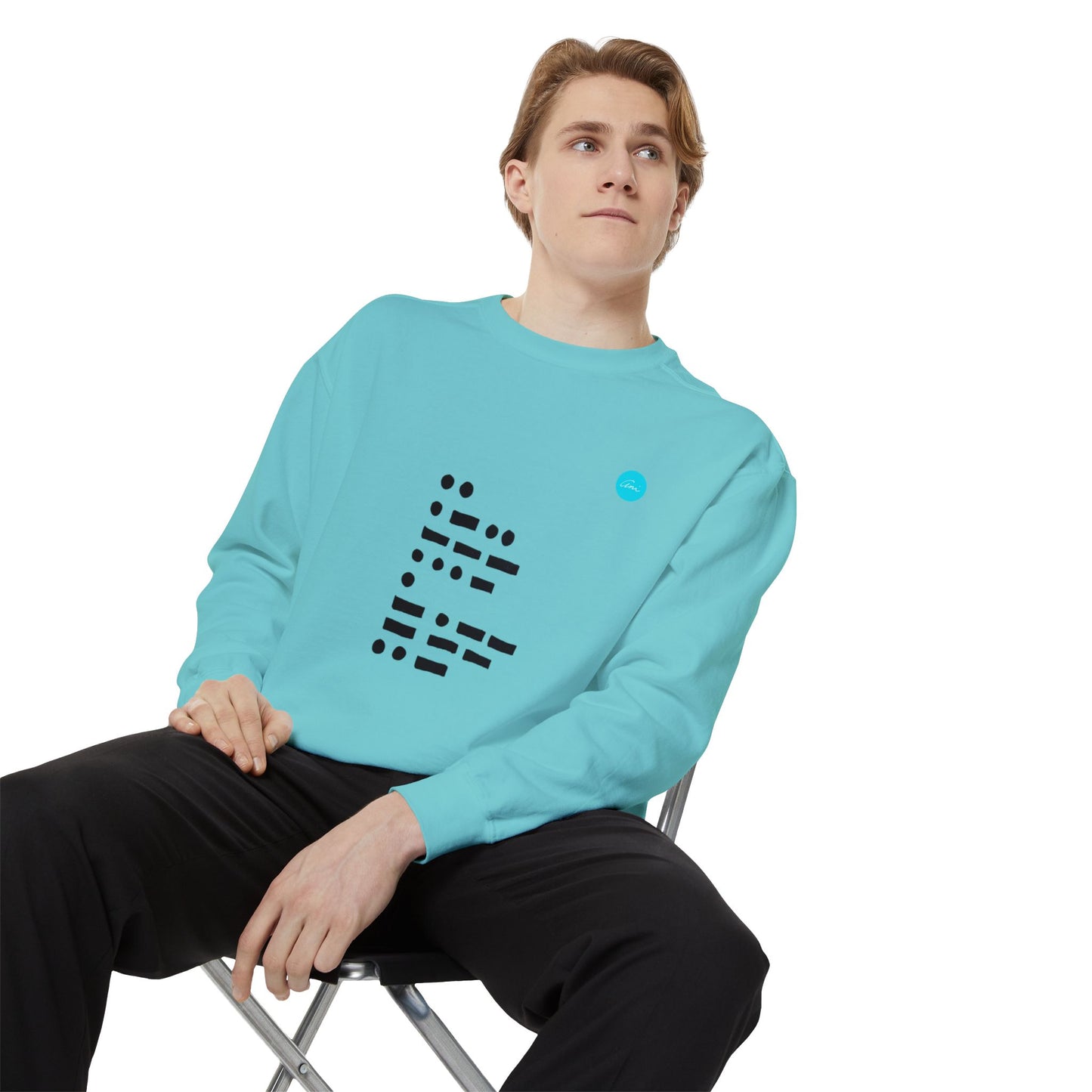 I Love You Morse Code Unisex Sweatshirt