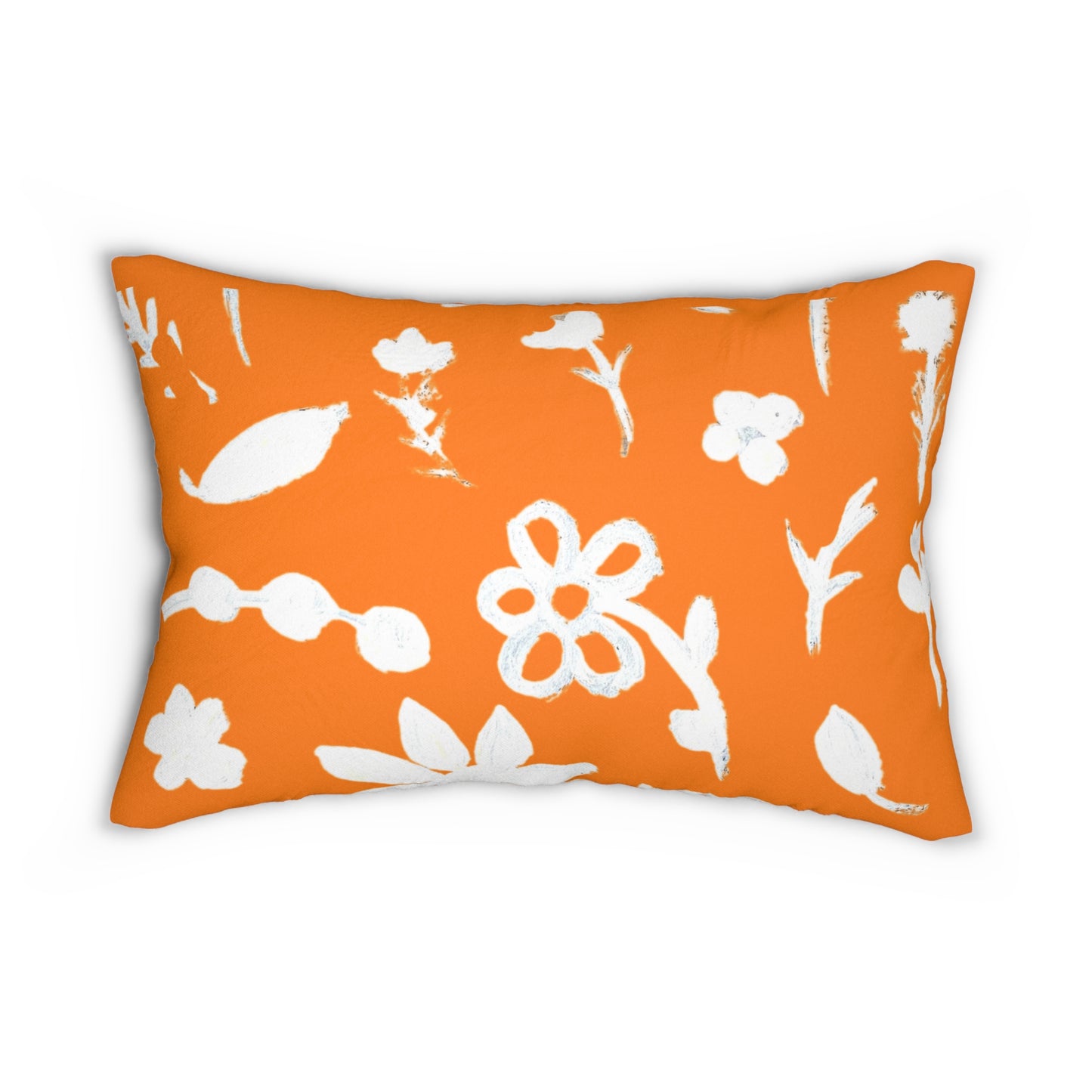 Autumn Foliage Amber Lumbar Pillow