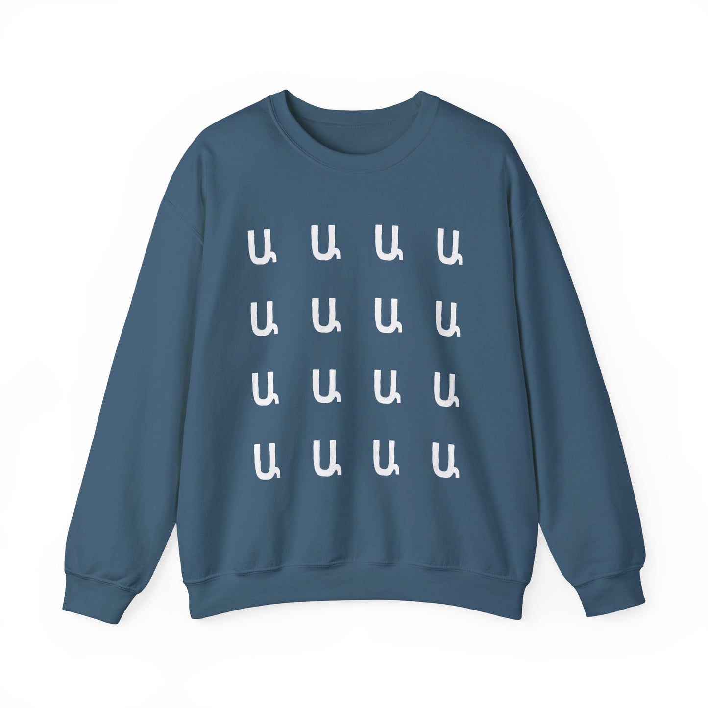 Custom Armenian Letters Unisex Sweatshirt Cool Colors