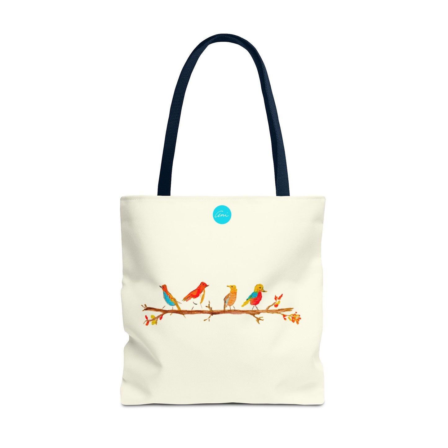 Birds on a Branch Ivory Tote Bag