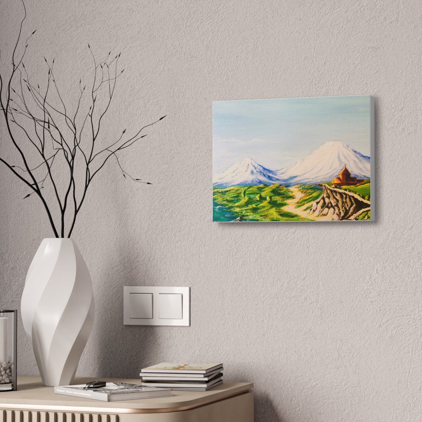 Mount Ararat Stretched Canvas