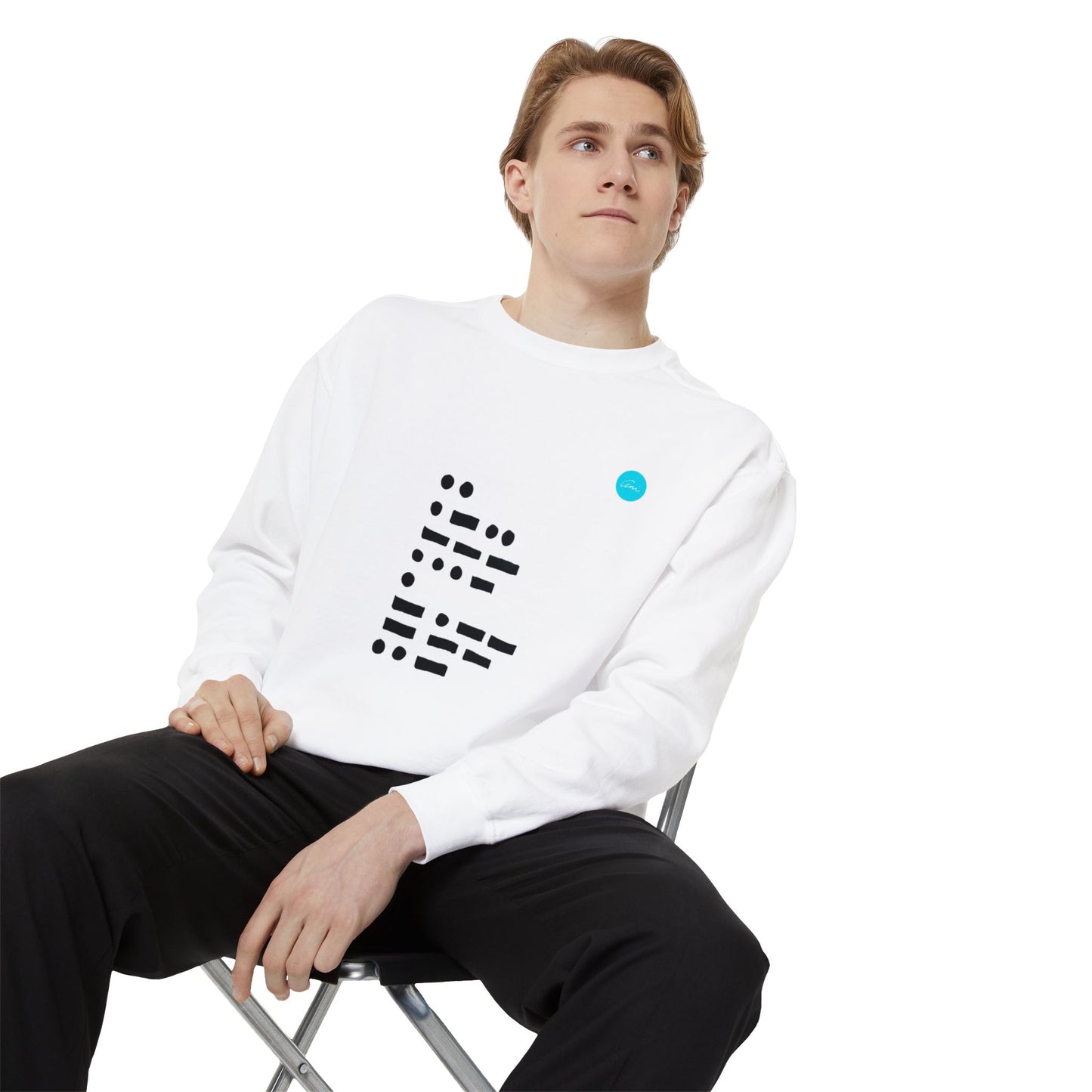 I Love You Morse Code Unisex Sweatshirt