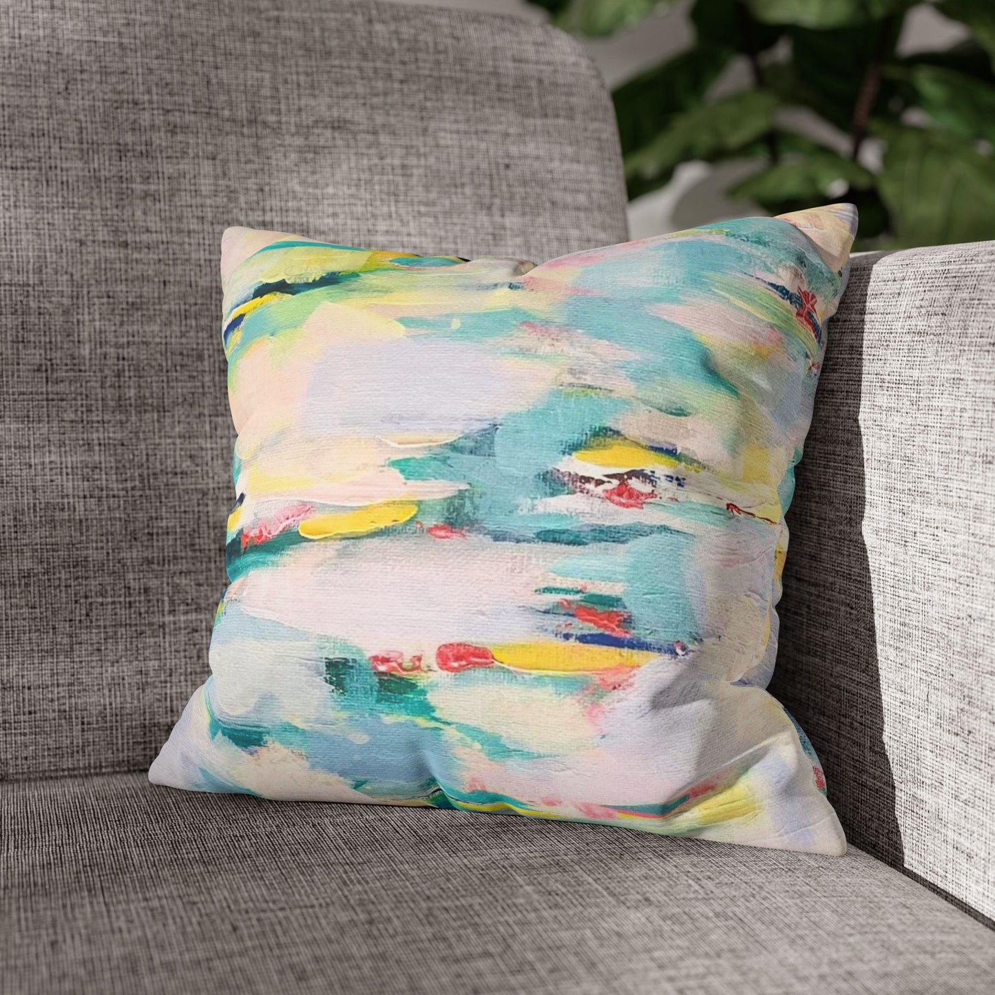 Dissertation Suede Square Pillowcase