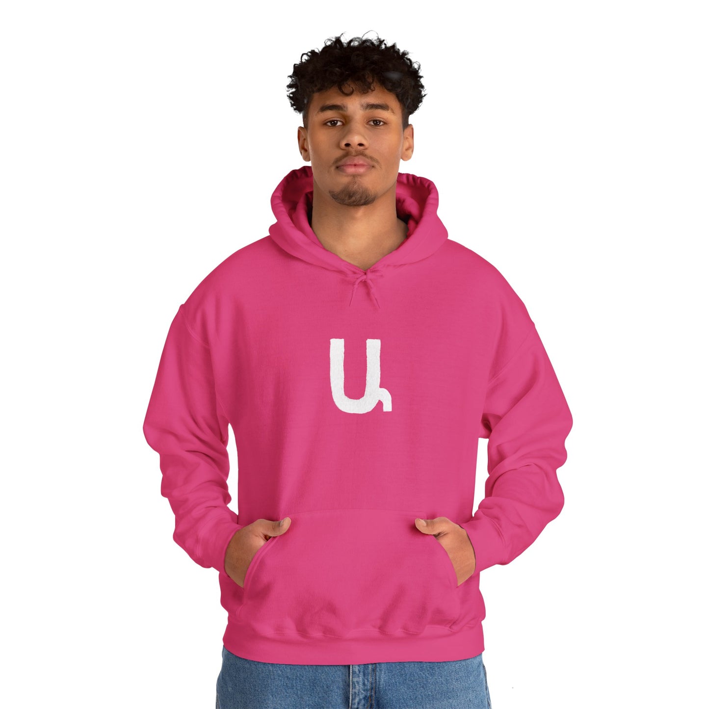 Custom Armenian Letter Unisex Hoodie Warm Colors