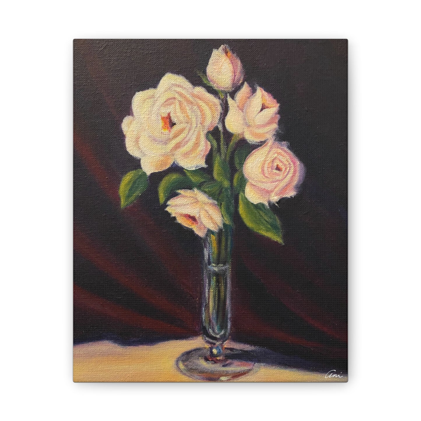 Five Roses Canvas Print