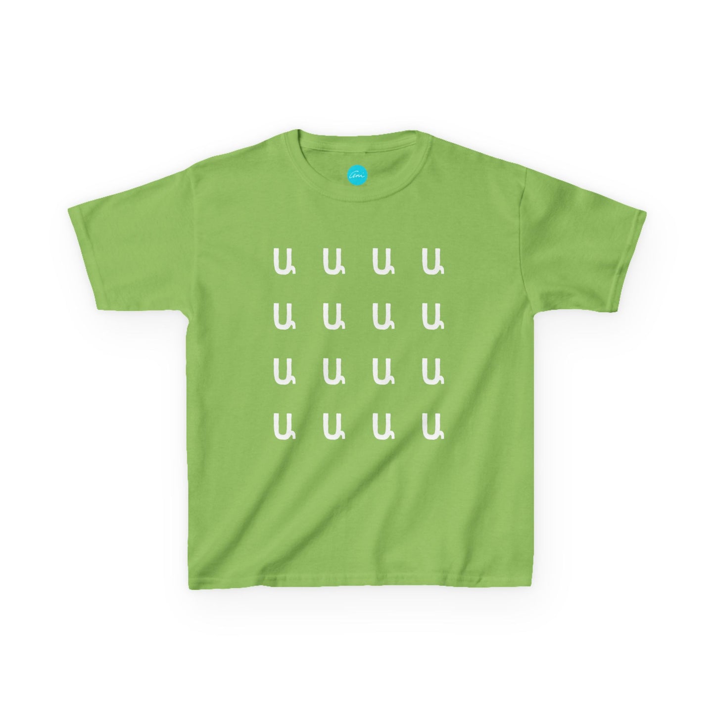 Custom Armenian Letter Kids Cotton™ Tee Cool Colors