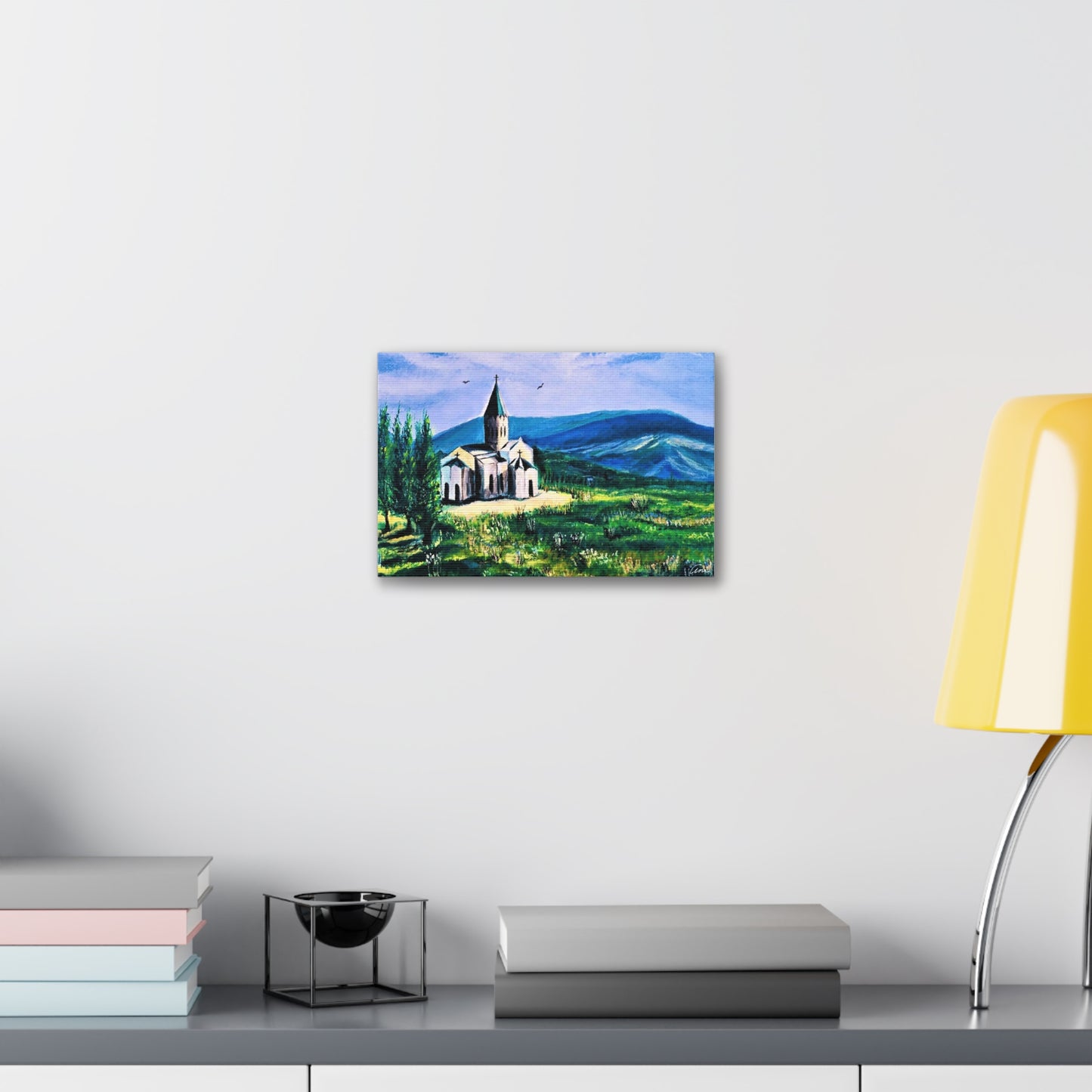 Ghazanchetsots Cathedral Canvas Print