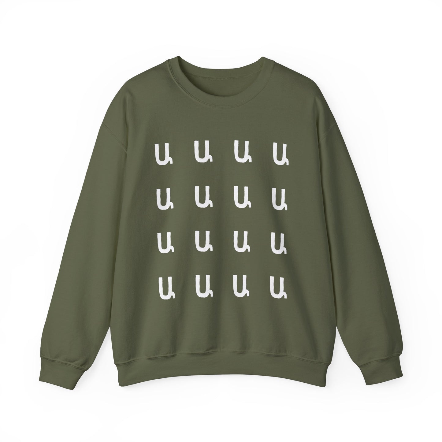 Custom Armenian Letters Unisex Sweatshirt Cool Colors