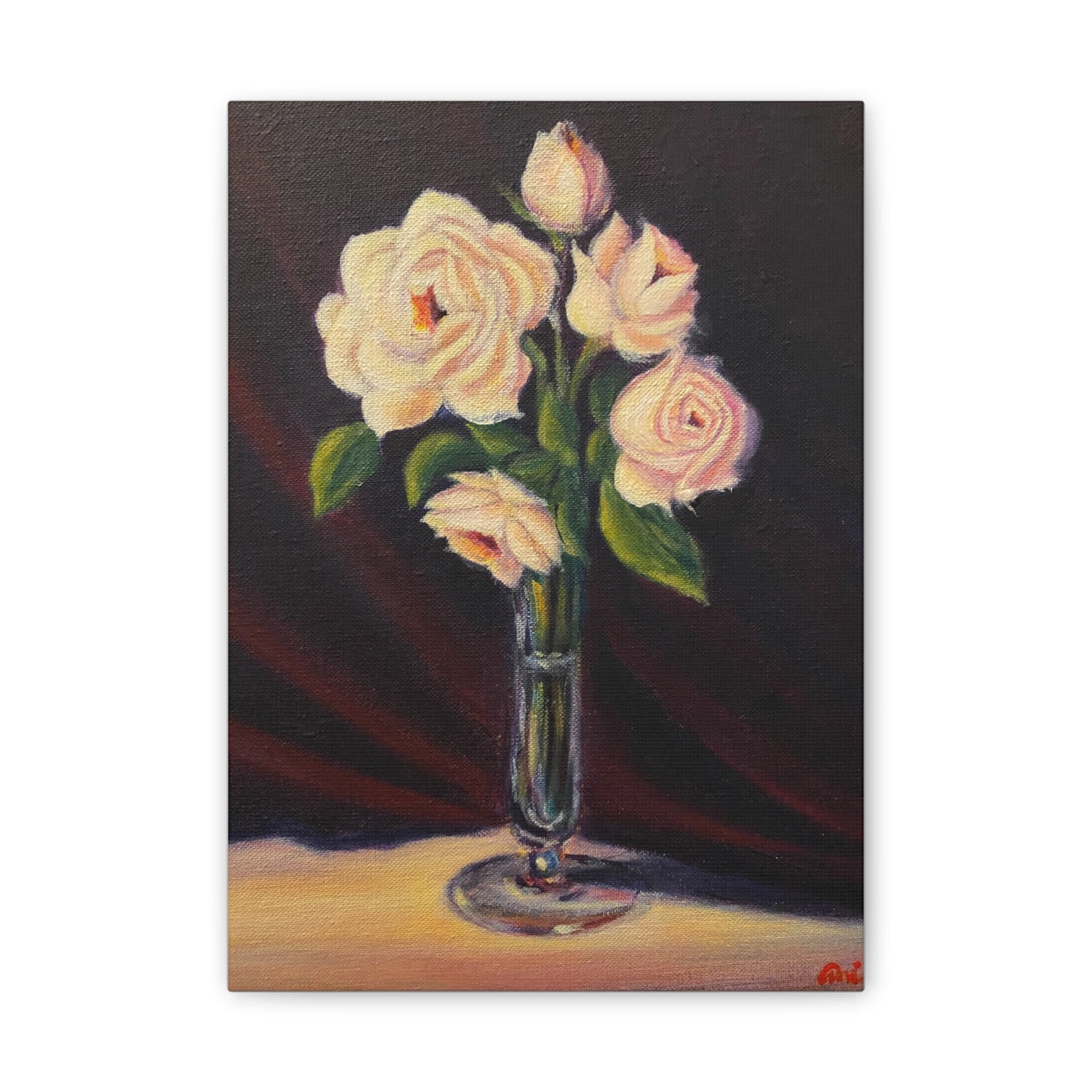 Five Roses Canvas Print